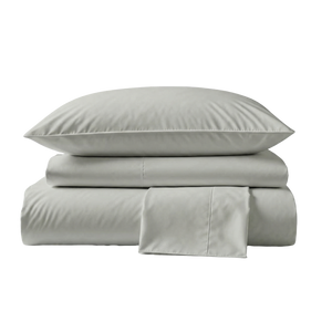 285 Thread Count Percale Bed Sheet Set | Slate