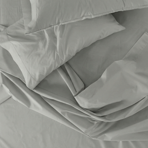 285 Thread Count Percale Bed Sheet Set | Slate