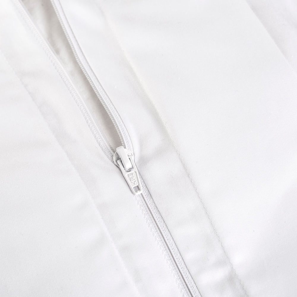 285 Thread Count Percale Duvet Cover Set | White